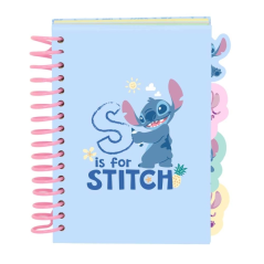 bloc-notes A6 bleu pastel