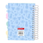 Bloc-notes A6 spirale 80 feuilles bleu pastel Safta Bloc-notes A6 spirale 80 feuilles bleu pastel Safta