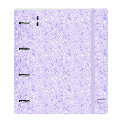 Classeur à anneaux violet
