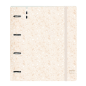 Classeur à anneaux Safta 35 mm beige avec intercalaires Classeur à anneaux Safta 35 mm beige avec intercalaires