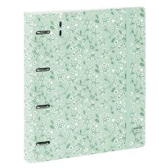 Classeur à anneaux menthe