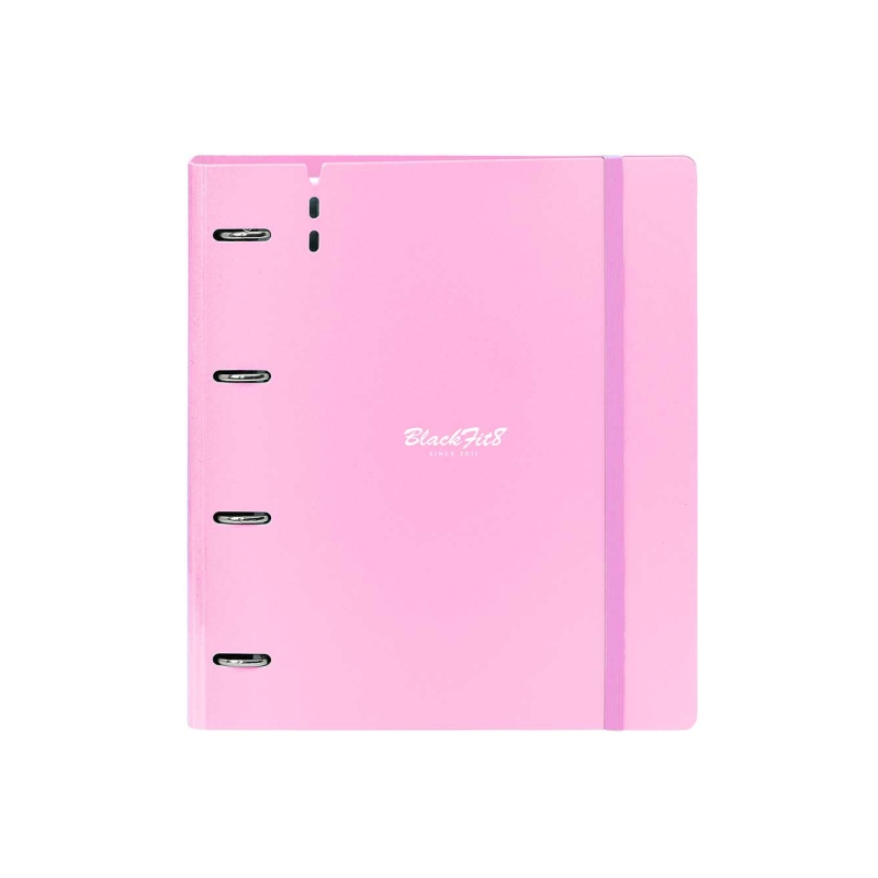 Classeur à anneaux 35 mm Blackfit8 rose