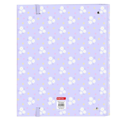 Classeur à anneaux 35 mm Safta violet