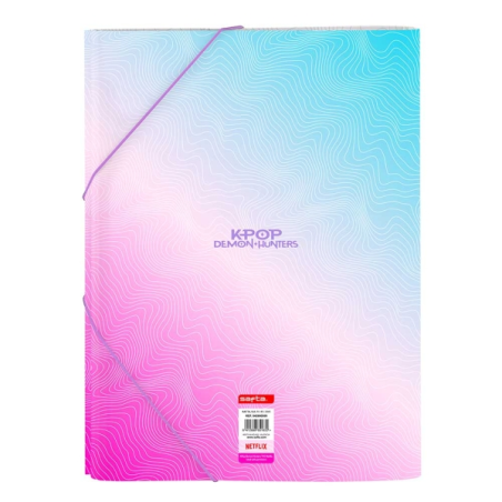 Classeur folio K-Pop Chasseurs de Démons multicolore