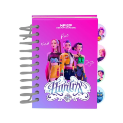 bloc-notes A7 multicolore