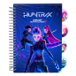 Bloc-notes A5 Safta K-Pop Demon Hunters bleu marine