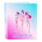 Classeur 4 anneaux K-Pop Demon Hunters Safta multicolore Classeur 4 anneaux K-Pop Demon Hunters Safta multicolore