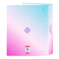 Classeur 4 anneaux K-Pop Demon Hunters Safta multicolore Classeur 4 anneaux K-Pop Demon Hunters Safta multicolore
