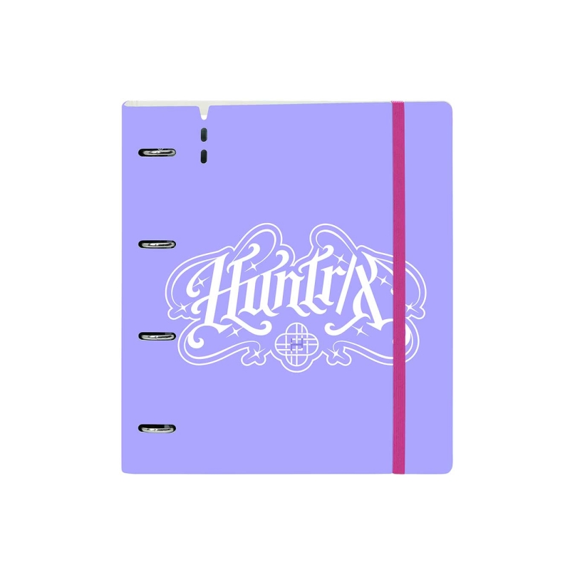 Classeur 4 anneaux A4 K-Pop Demon Hunters Lavande Classeur 4 anneaux A4 K-Pop Demon Hunters Lavande