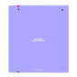 Classeur 4 anneaux A4 K-Pop Demon Hunters Lavande Classeur 4 anneaux A4 K-Pop Demon Hunters Lavande