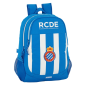 Sac à dos Safta RCD Espanyol bleu et blanc adaptable valise Sac à dos Safta RCD Espanyol bleu et blanc adaptable valise