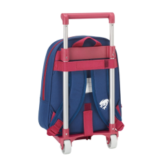 Sac à dos trolley amovible Safta Levante UD rouge et bleu