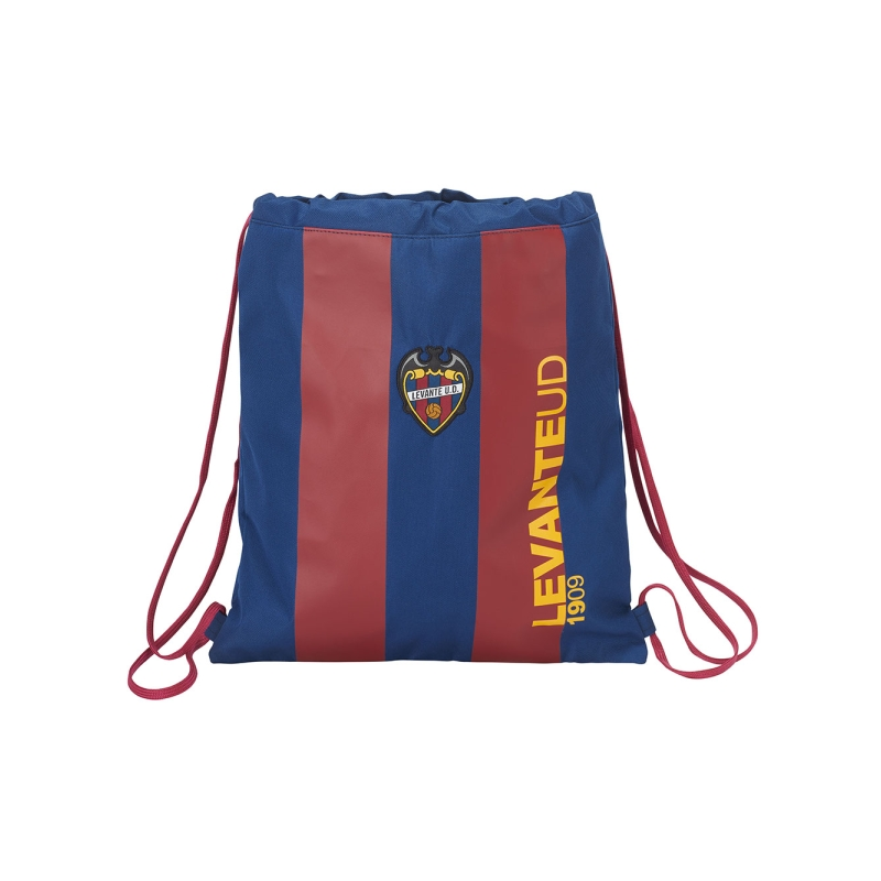 Sac plat Levante UD 5L rouge et bleu à cordon