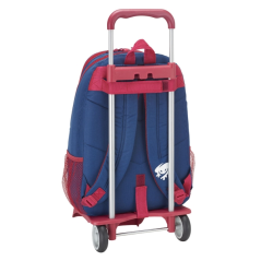 Sac à dos trolley Safta Levante UD rouge et bleu
