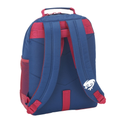 Sac à dos Levante UD Safta 2 compartiments rouge bleu