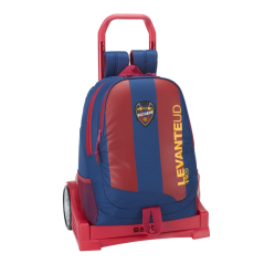 Sac à dos trolley rouge bleu