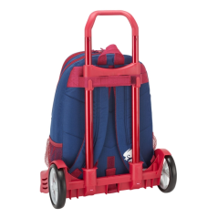 Sac à dos trolley Safta Levante UD rouge bleu 2 compartiments