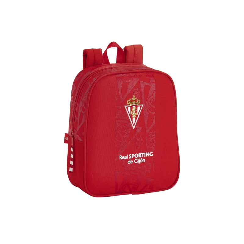 Sac à dos Safta Real Sporting de Gijón rouge adaptable valise Sac à dos Safta Real Sporting de Gijón rouge adaptable valise