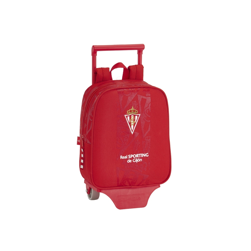 Sac à dos trolley amovible Safta Real Sporting rouge Sac à dos trolley amovible Safta Real Sporting rouge