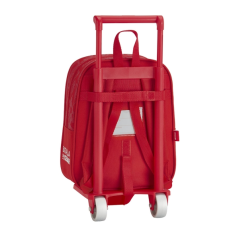 Sac à dos trolley amovible Safta Real Sporting rouge