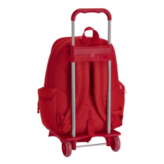 Sac à dos trolley Safta Real Sporting de Gijón rouge