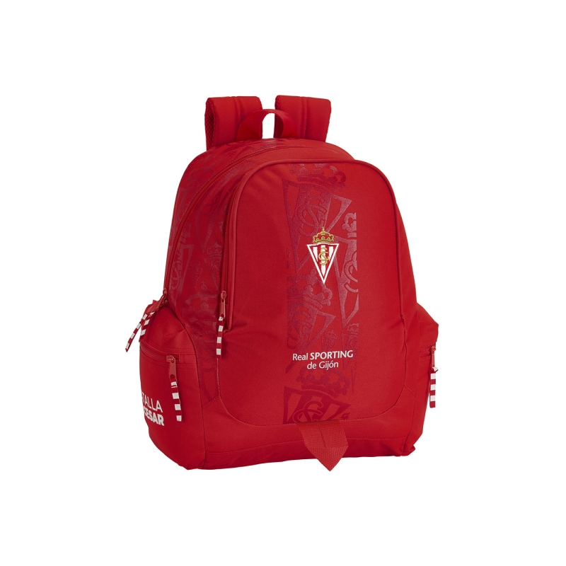 Sac à dos professionnel Safta Real Sporting Gijón rouge Sac à dos professionnel Safta Real Sporting Gijón rouge