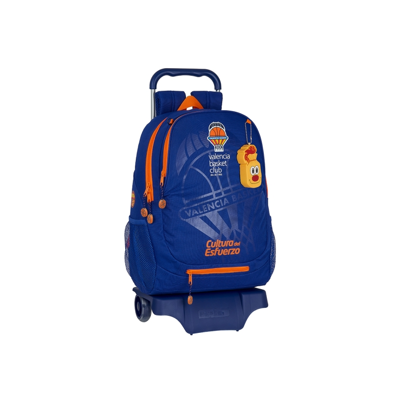 Sac à dos trolley Safta 2 compartiments bleu foncé Sac à dos trolley Safta 2 compartiments bleu foncé
