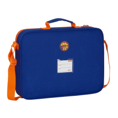 Sacoche zippée Safta Valencia Basket bleu foncé
