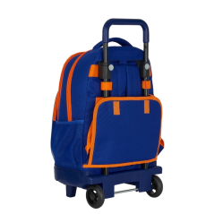 Sac à dos à roulettes Safta Valencia bleu foncé
