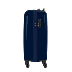 Valise cabine trolley bleu marine