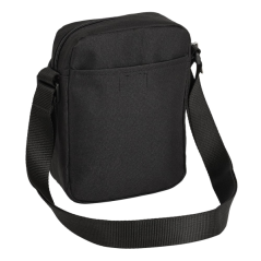 Sac bandoulière FC Séville noir avec poche avant