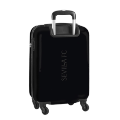Valise cabine trolley Sevilla FC 20 pouces noire