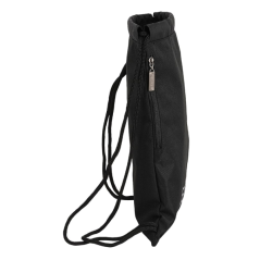 Sac plat FC Séville noir 5L avec poche zippée