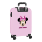 Valise cabine Minnie Mouse à roulettes 51 cm rose Valise cabine Minnie Mouse à roulettes 51 cm rose