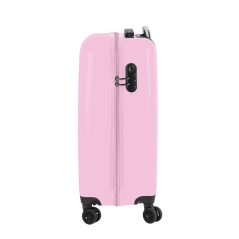 Valise cabine rose Minnie à roulettes