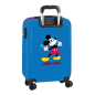 Valise cabine Mickey Mouse 20 pouces bleue à roulettes Valise cabine Mickey Mouse 20 pouces bleue à roulettes