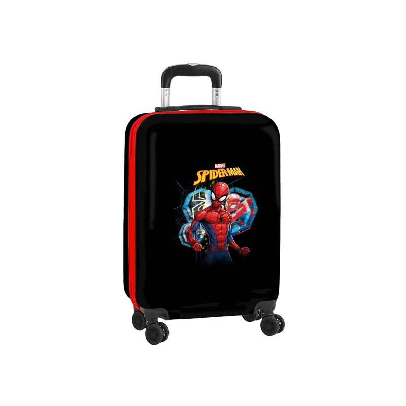 Valise cabine Spider-Man 20 pouces noir verrouillable Valise cabine Spider-Man 20 pouces noir verrouillable