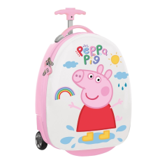 Valise enfant Peppa Pig blanche