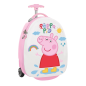 Valise à roulettes enfant Peppa Pig 40 cm blanche Valise à roulettes enfant Peppa Pig 40 cm blanche