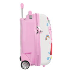 Valise enfant Peppa Pig blanche