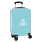 Valise cabine trolley 20 pouces Safta Munich bleu clair Valise cabine trolley 20 pouces Safta Munich bleu clair