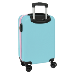 Valise cabine trolley 20 pouces Safta Munich bleu clair