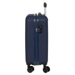 valise cabine trolley bleu marine