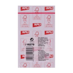 ✅ Apli Mandala Sticky Notes 125x75mm - 100 Feuilles - Mandala Design - Adhésif de Qualité - Jaune couleur jaun en stock