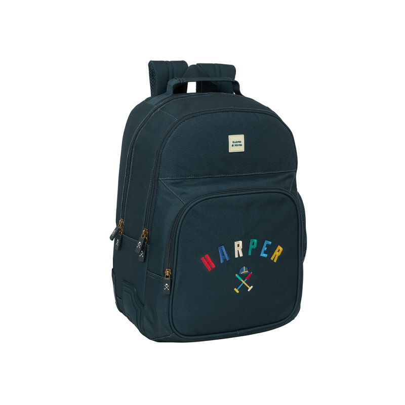 Sac à dos Safta Harper and Neyer bleu marine