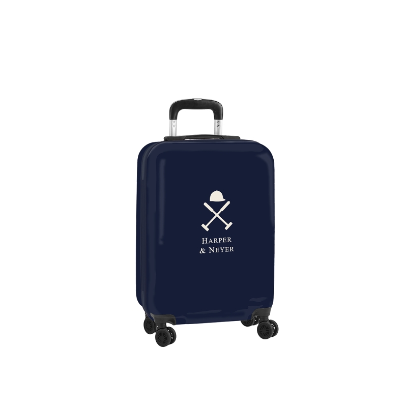 Valise cabine trolley Safta Harper et Neyer bleu marine Valise cabine trolley Safta Harper et Neyer bleu marine