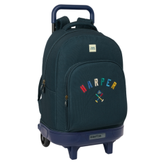 Sac à dos trolley bleu marine