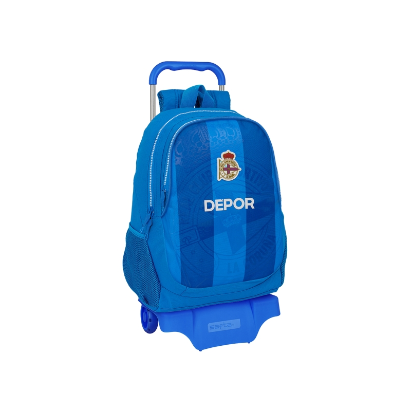 Sac à dos trolley Real Deportivo de la Coruña bleu Sac à dos trolley Real Deportivo de la Coruña bleu