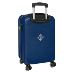 Valise cabine trolley Safta Real Betis bleu marine
