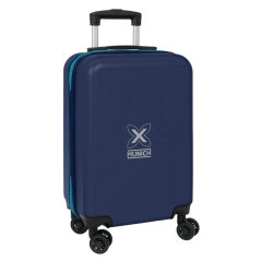 valise cabine trolley bleu marine